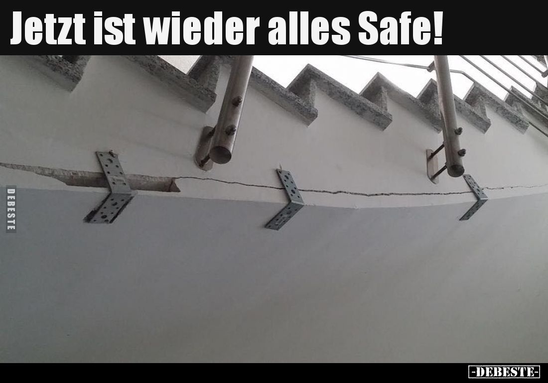 Jetzt ist wieder alles Safe!