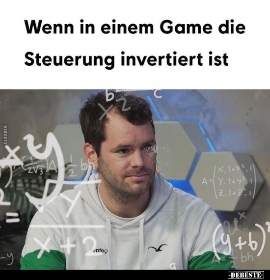 Wenn in einem Game die Steuerung invertiert ist.. - Lustige Bilder | DEBESTE.de