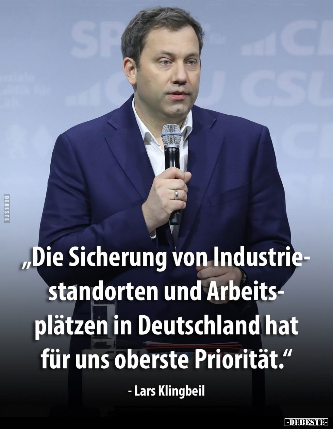 Die Sicherung von Industriestandorten und Arbeitsplätzen in Deutschland hat für uns oberste Priorität.
