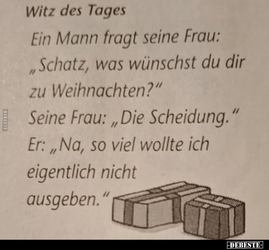 Witz des Tages.. - Lustige Bilder | DEBESTE.de