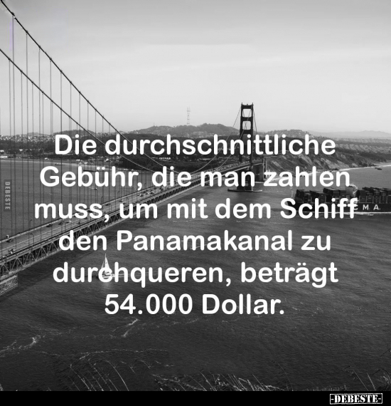 Die durchschnittliche Gebühr, die man zahlen muss.. - Lustige Bilder | DEBESTE.de