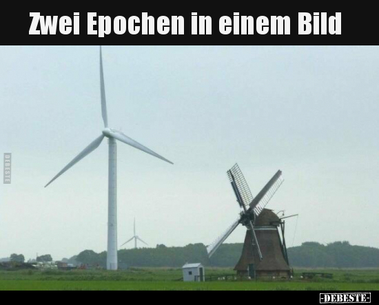 Zwei Epochen in einem Bild.. - Lustige Bilder | DEBESTE.de