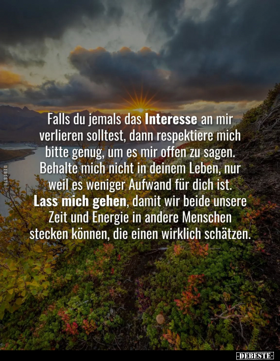 Falls du jemals das Interesse.. - Lustige Bilder | DEBESTE.de