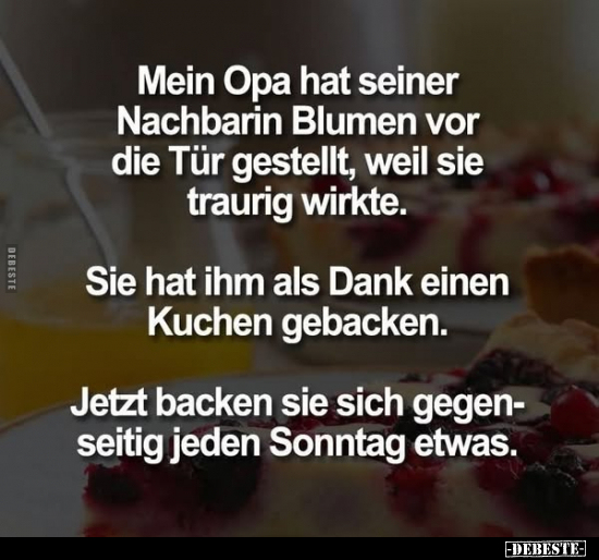 Blumen, Traurig, Kuchen, Backen, Sonntag