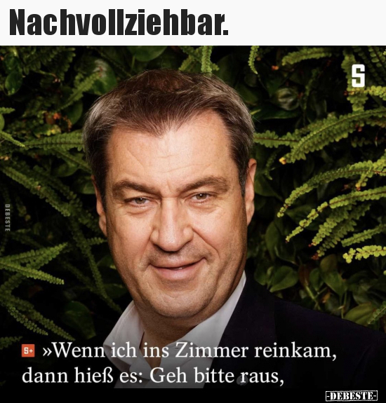 Nachvollziehbar...