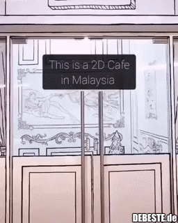 2D Cafe in Malaysia..