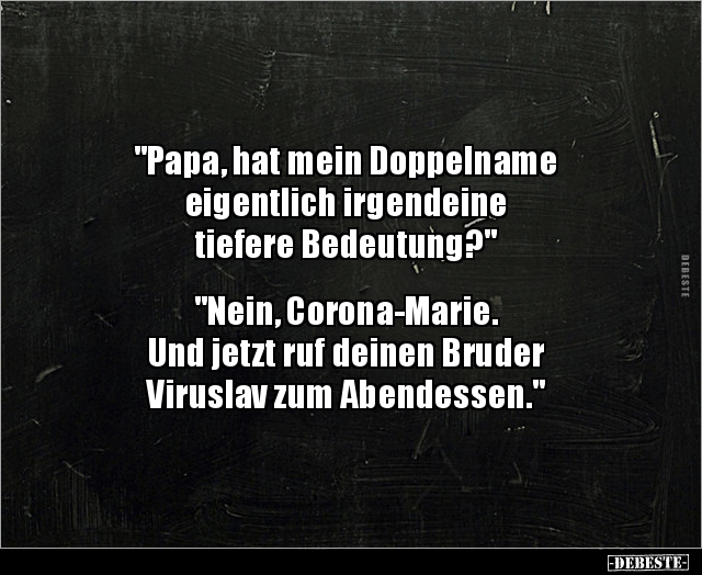 "Papa, hat mein Doppelname eigentlich irgendeine.." - Lustige Bilder | DEBESTE.de