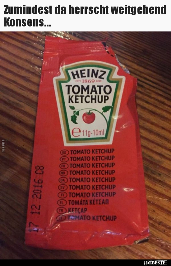 Zumindest da herrscht weitgehend Konsens...