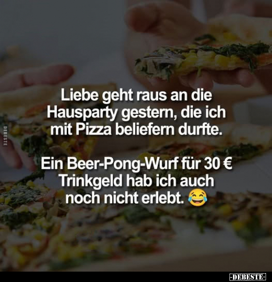 Liebe, Pizza