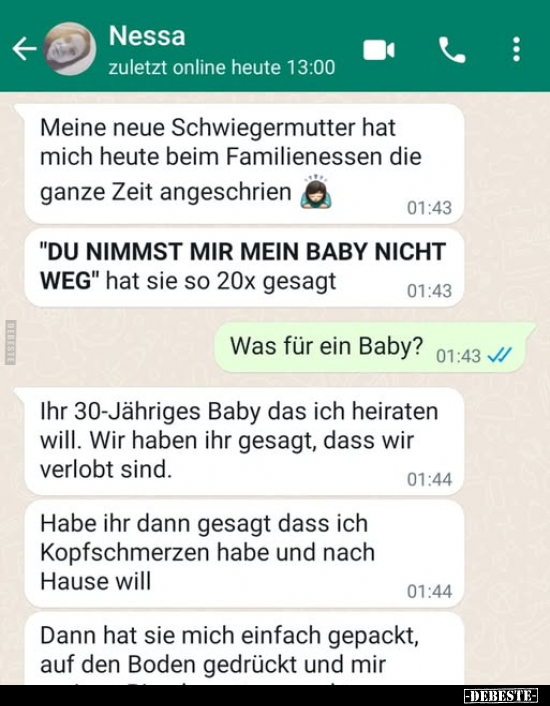 Neue, Schwiegermutter, Heute, Zeit, Baby