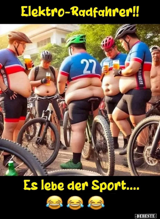 Elektro-Radfahrer!!.. - Lustige Bilder | DEBESTE.de