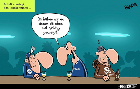 Schalke besiegt den Tabellenführer... - Lustige Bilder | DEBESTE.de