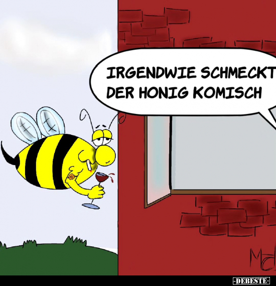 Irgendwie schmeckt der Honig komisch.. - Lustige Bilder | DEBESTE.de
