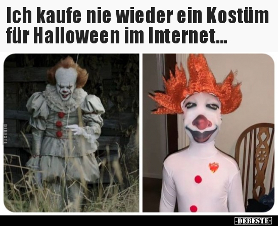 Ich kaufe nie wieder ein Kostüm für Halloween im.. - Lustige Bilder | DEBESTE.de