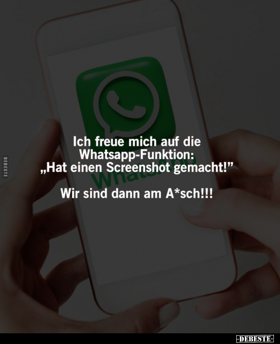 Ich freue mich auf die Whatsapp-Funktion.. - Lustige Bilder | DEBESTE.de