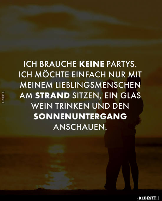 Ich brauche keine Partys.. - Lustige Bilder | DEBESTE.de