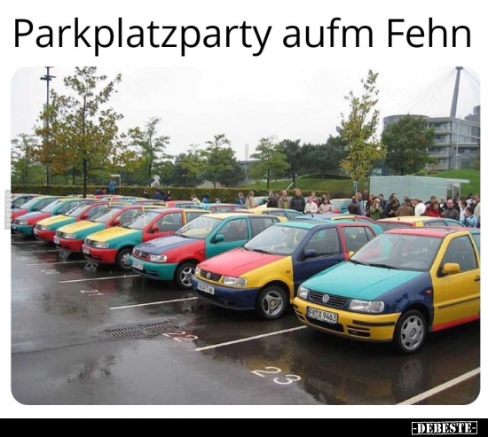 Parkplatzparty.. - Lustige Bilder | DEBESTE.de