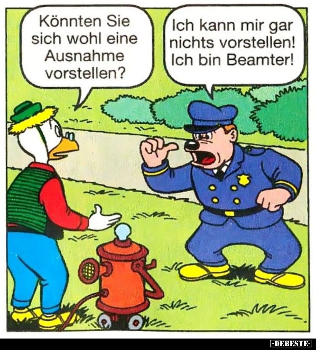 Könnten Sie sich wohl eine Ausnahme vorstellen?... - Lustige Bilder | DEBESTE.de