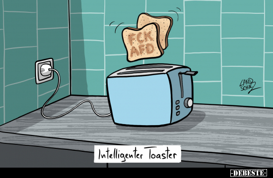 Intelligenter Toaster... - Lustige Bilder | DEBESTE.de