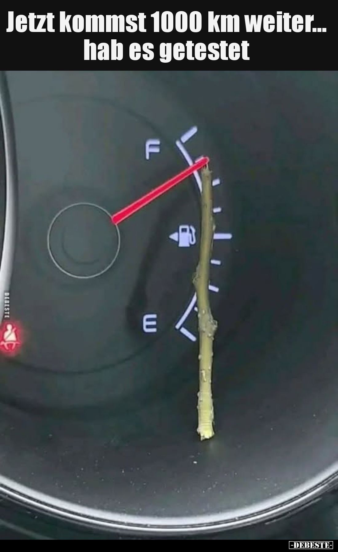 Jetzt kommst 1000 km weiter... - Lustige Bilder | DEBESTE.de