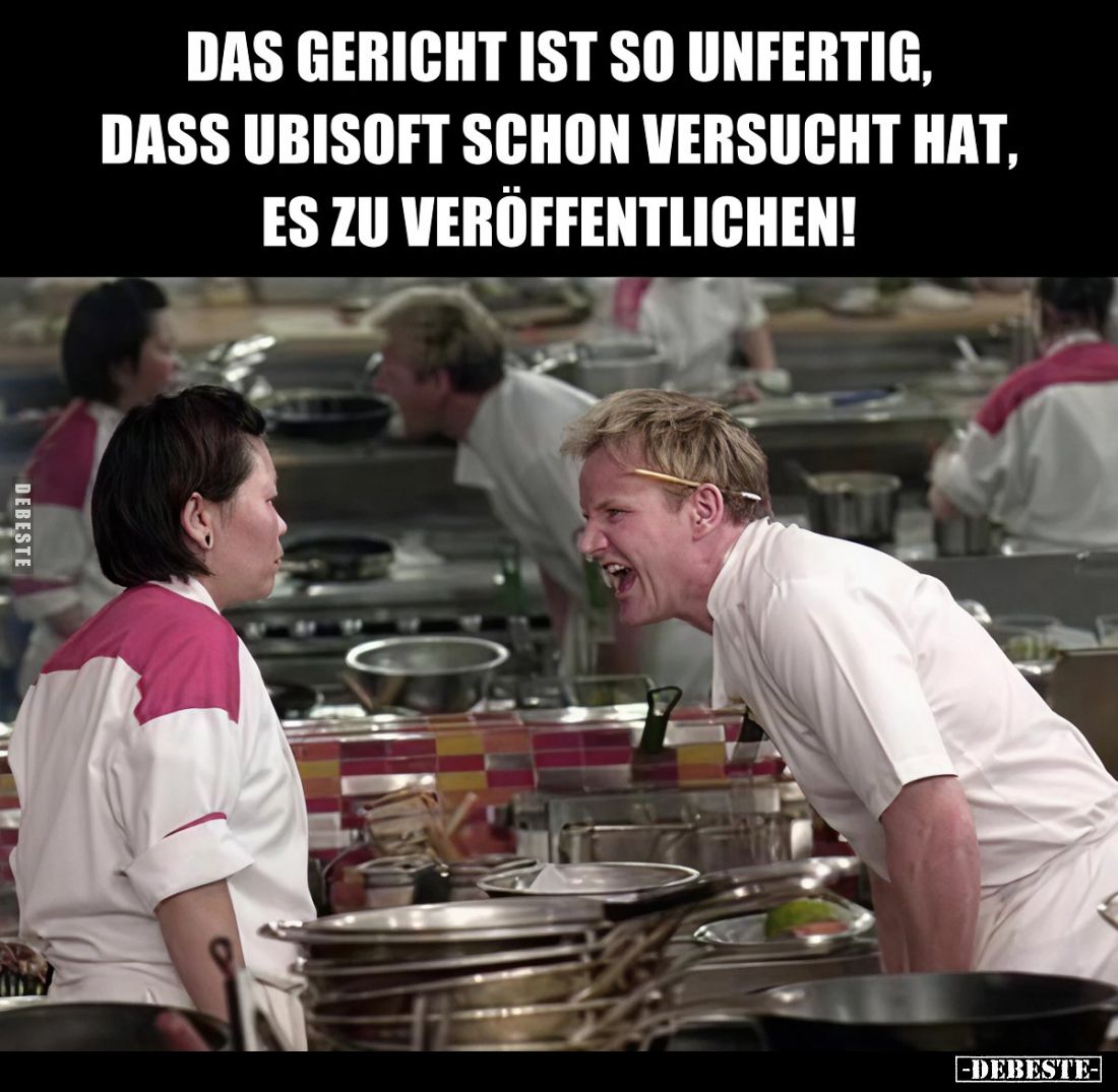 Das Gericht ist so unfertig, dass Ubisoft schon versucht hat, es zu veröffentlichen!