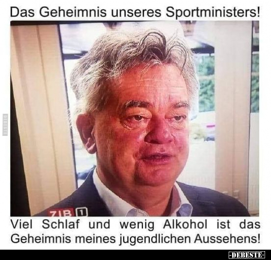 Das Geheimnis unseres Sportministers!.. - Lustige Bilder | DEBESTE.de