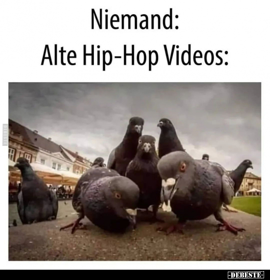 Niemand:.. Alte Hip-Hop Videos.. - Lustige Bilder | DEBESTE.de