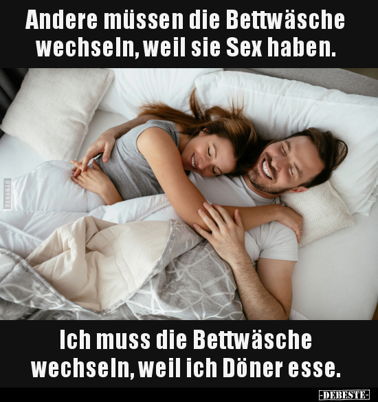 Andere müssen die Bettwäsche wechseln.. - Lustige Bilder | DEBESTE.de