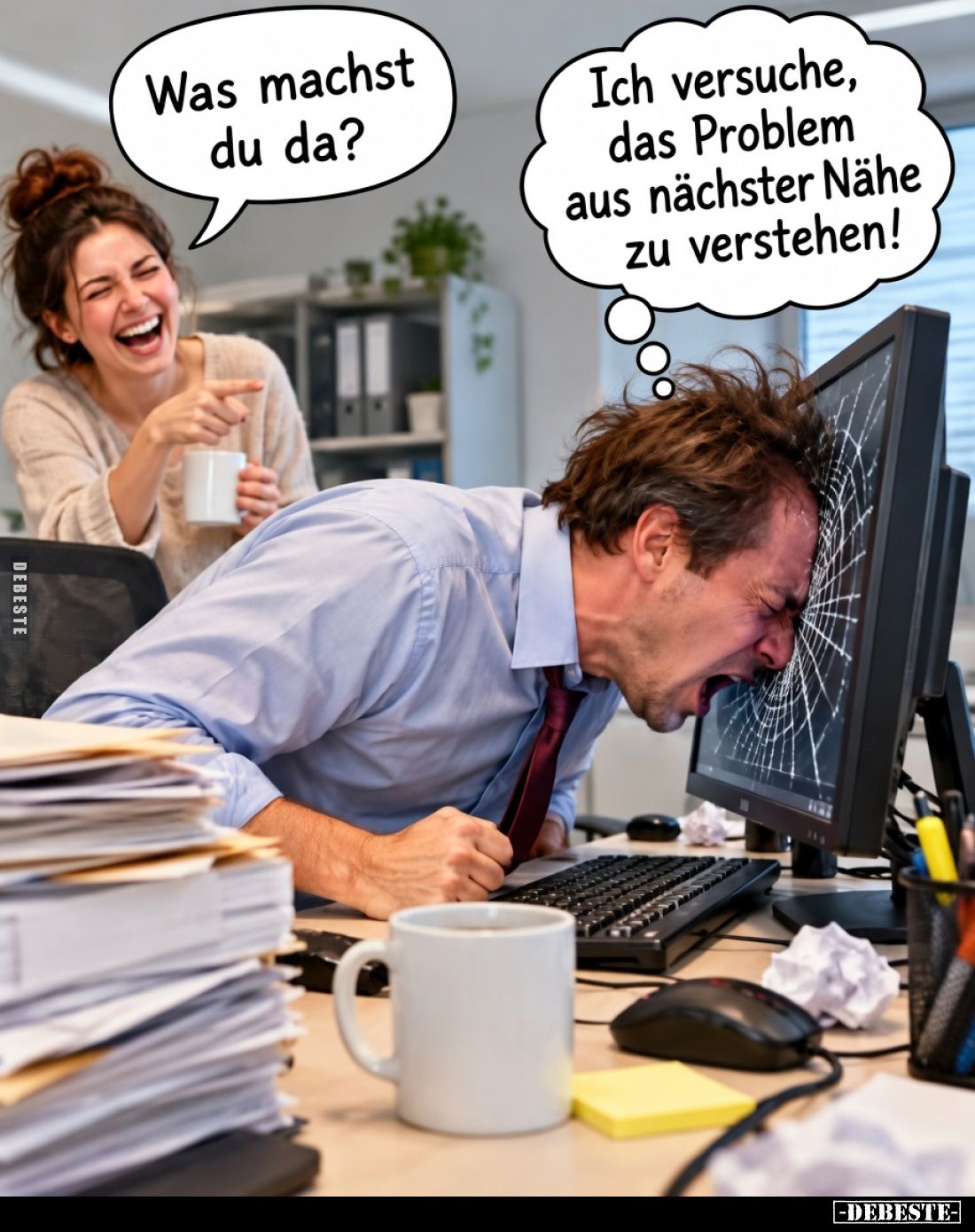 Was machst du da?

Ich versuche, das Problem aus nächster Nähe zu verstehen!