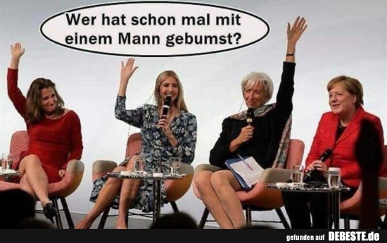 Wer hat schon mal mit einem Mann gebumst?