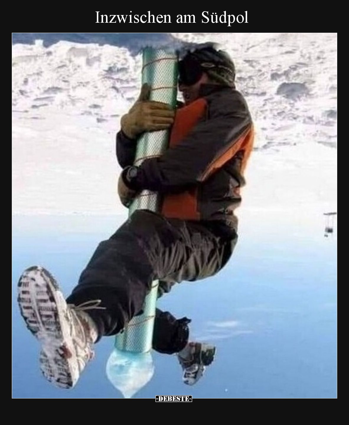 Inzwischen am Südpol