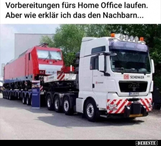 Vorbereitungen fürs Home Office laufen. Aber wie erklär ich..