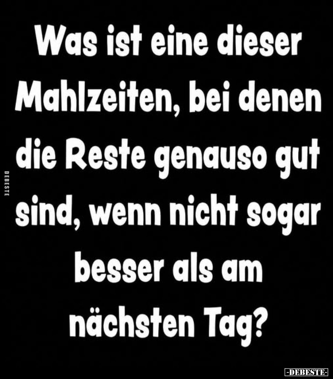 Was ist eine dieser Mahlzeiten, bei denen die Reste genauso gut sind, wenn nicht sogar besser als am nächsten Tag?