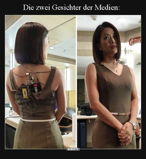 Die zwei Gesichter der Medien.. - Lustige Bilder | DEBESTE.de
