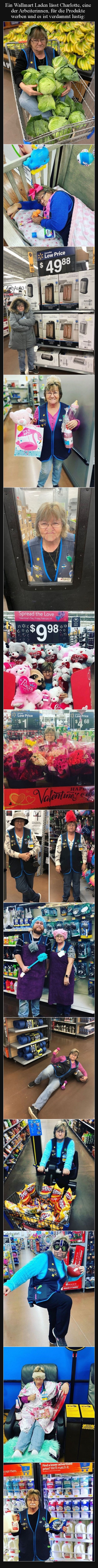 Ein Wallmart Laden lässt Charlotte, eine der..