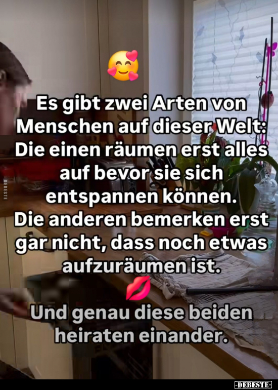 Es gibt zwei Arten von Menschen auf dieser Welt.. - Lustige Bilder | DEBESTE.de