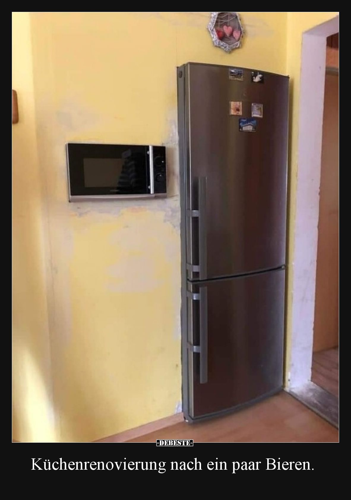 Küchenrenovierung nach ein paar Bieren... - Lustige Bilder | DEBESTE.de