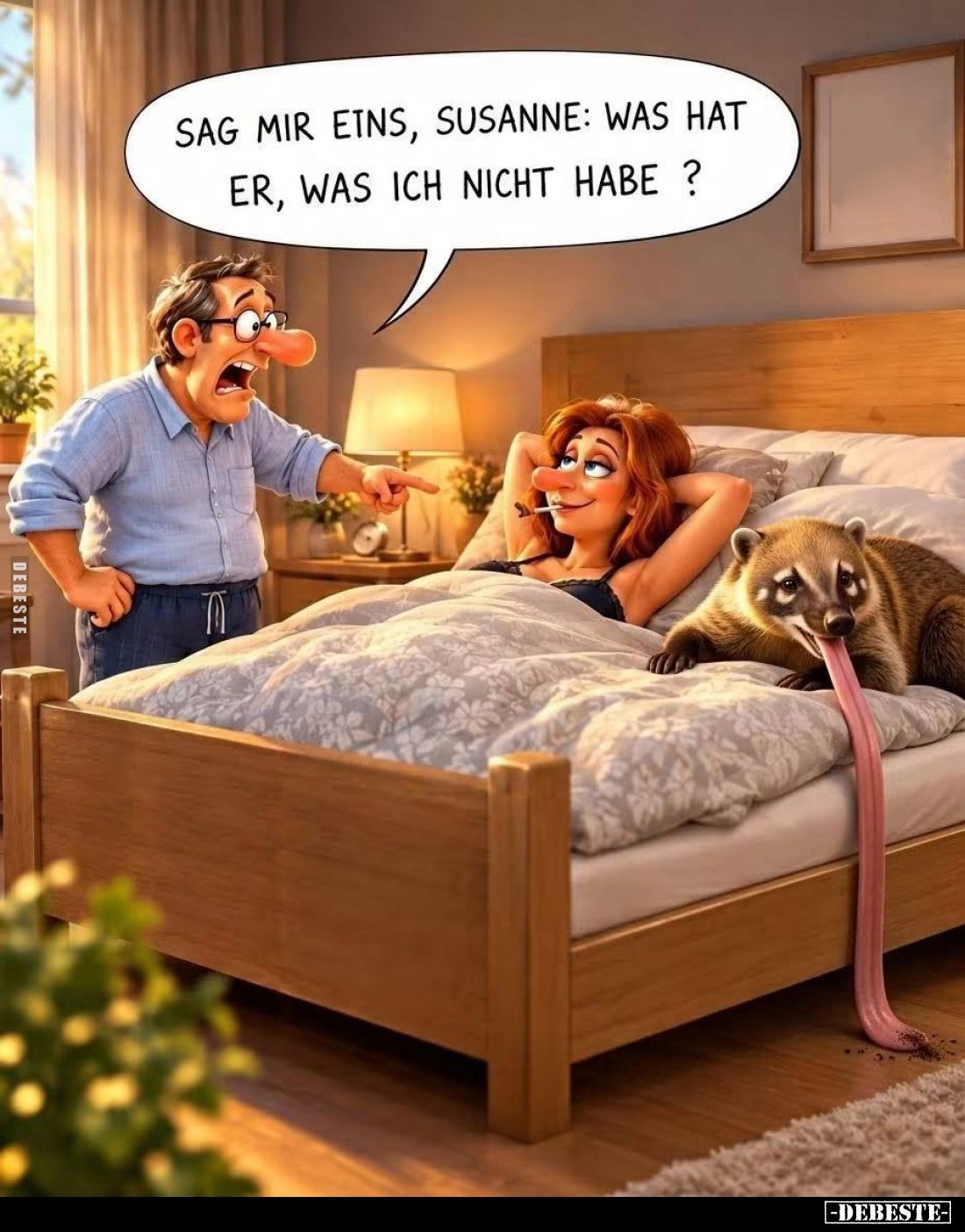 Sag mir eins, Susanne: Was hat er, was ich nicht habe?