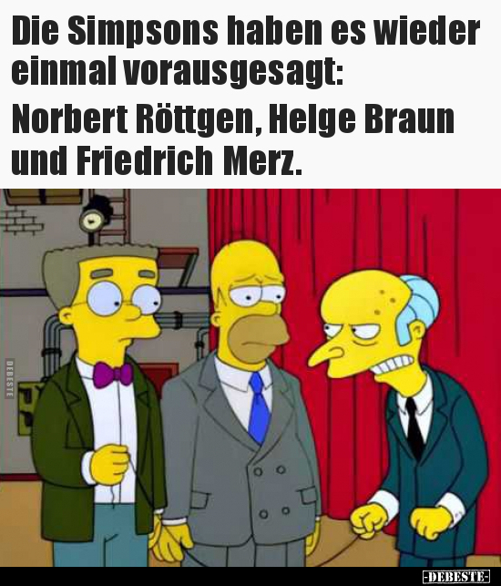 Die Simpsons haben es wieder einmal vorausgesagt.. - Lustige Bilder | DEBESTE.de