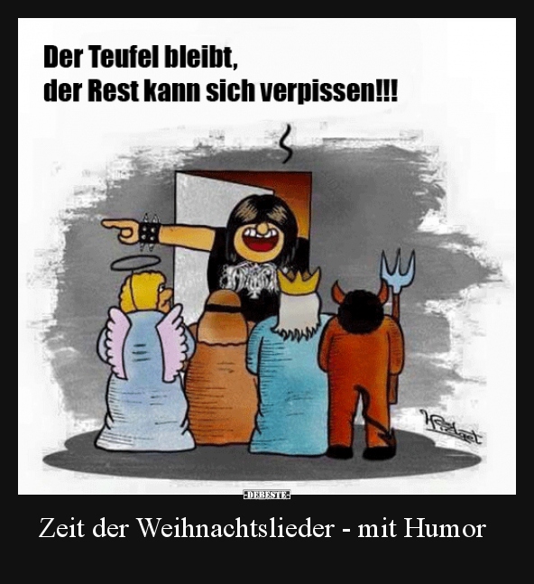 Zeit der Weihnachtslieder - mit Humor. - Lustige Bilder | DEBESTE.de