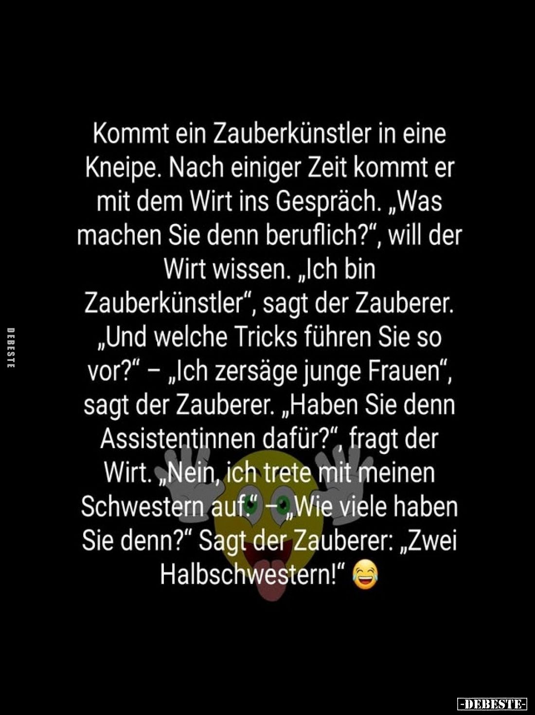Kommt ein Zauberkünstler in eine Kneipe.. - Lustige Bilder | DEBESTE.de