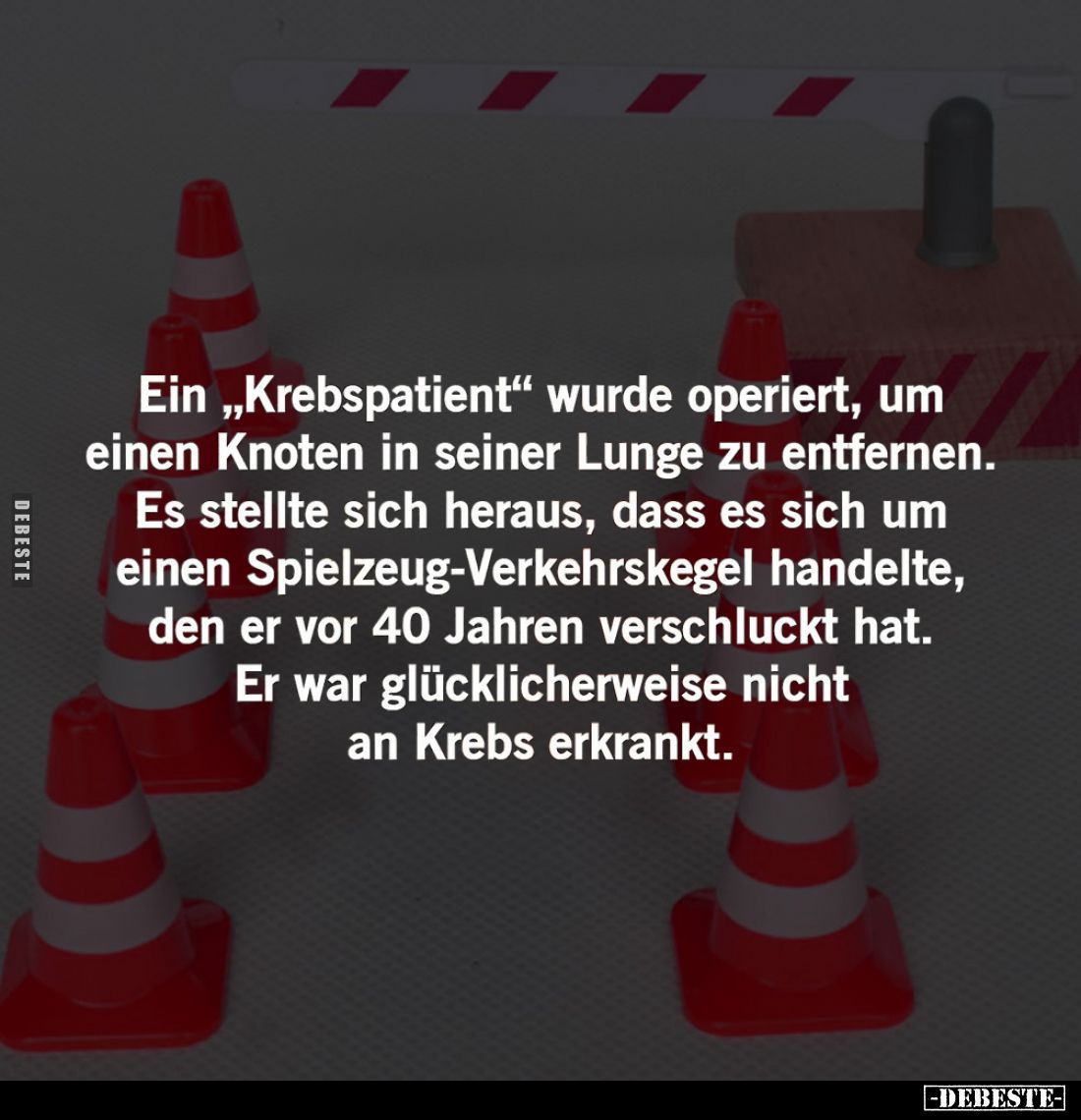 Ein "Krebspatient" wurde operiert, um einen Knoten in seiner Lunge zu entfernen.
Es stellte sich heraus, dass es s...