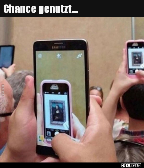 Chance genutzt...