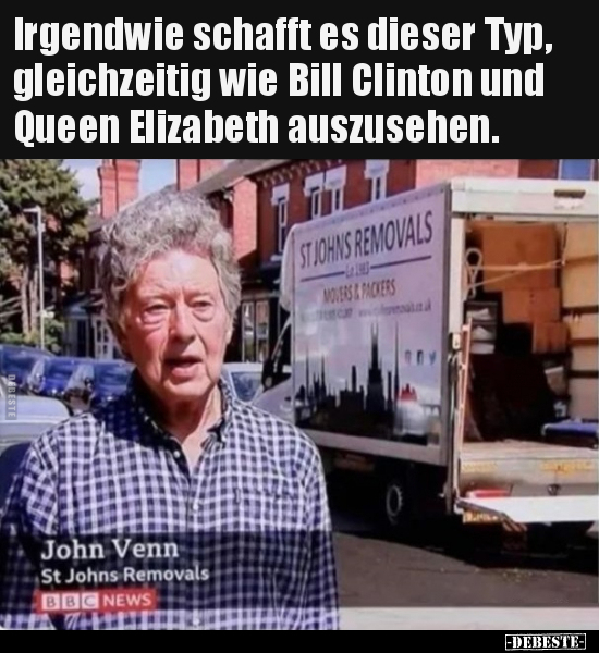 Irgendwie schafft es dieser Typ, gleichzeitig wie Bill.. - Lustige Bilder | DEBESTE.de
