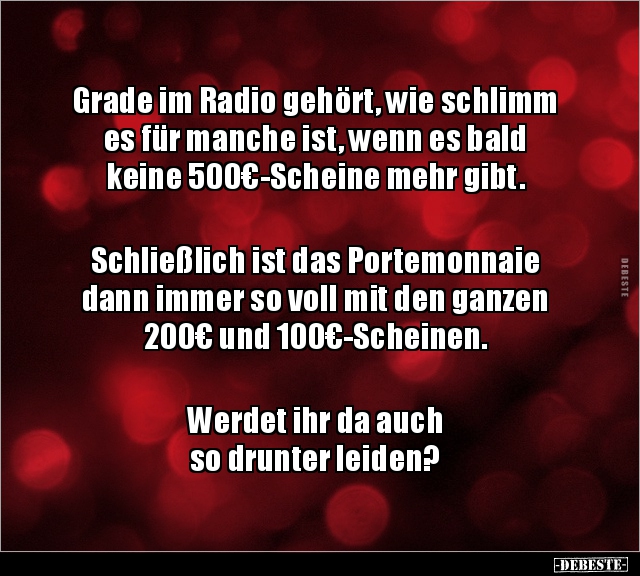 Grade im Radio gehört, wie schlimm es für manche ist, wenn.. - Lustige Bilder | DEBESTE.de