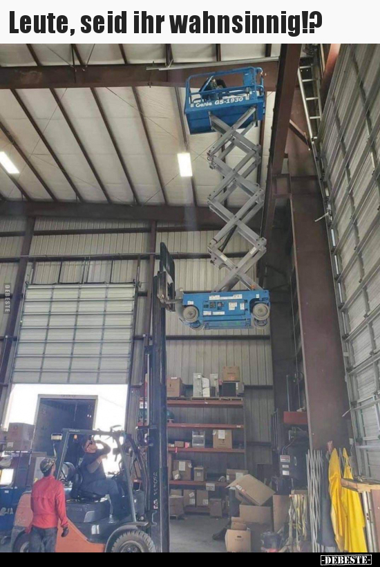 Leute, seid ihr wahnsinnig!?..