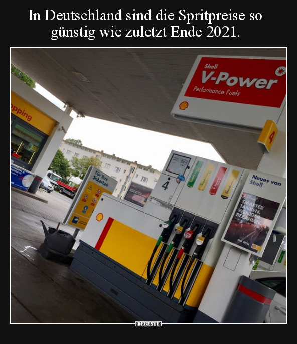 In Deutschland sind die Spritpreise so günstig.. - Lustige Bilder | DEBESTE.de