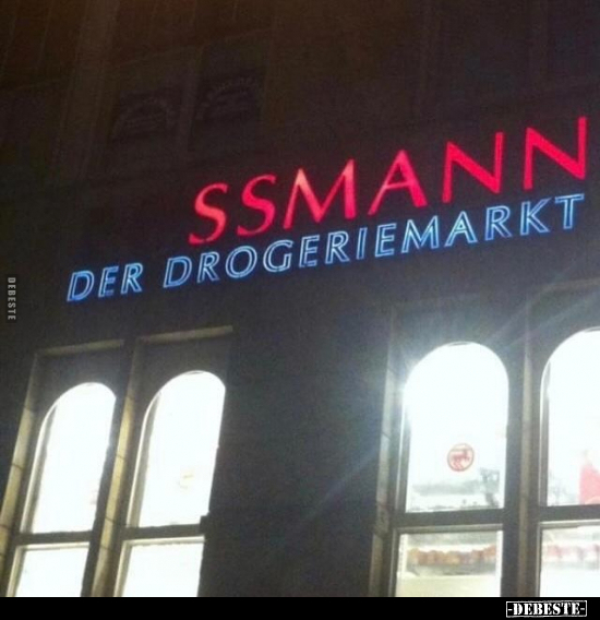 SSMann der Drogeriemarkt.. - Lustige Bilder | DEBESTE.de