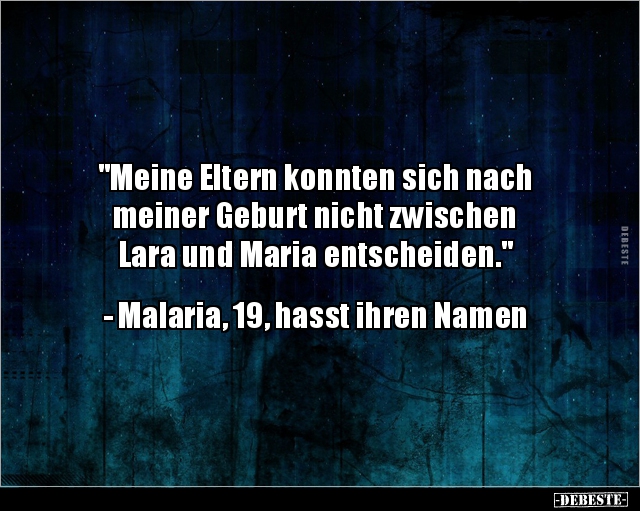 "Meine Eltern konnten sich nach meiner Geburt nicht.." - Lustige Bilder | DEBESTE.de