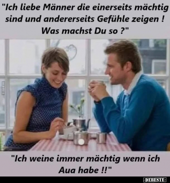 Liebe, Männer, Gefühle, Zeigen, Wenn